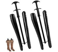 UATARU 2 Pcs Knee High Boot Holders, Long Black Boot Tree Boot Shapers Boot Inserts To Keep Shape for Lady Women Shoes