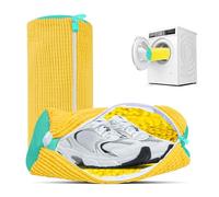 UBEIYI Schuhbeutel für Waschmaschine, wiederverwendbar, für Waschmaschine und Trockner, langlebig, Rundumschutz für Turnschuhe, Turnschuhe, Freizeitschuhe, 2 Stück