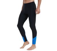 Ubestyle UPF 50+ Herren-Aktiv-Surf-Wasser-Leggings, Badehose, Schwimm-Tights, Strand-Hose, sonnenschützend, BlackBlue, XXL