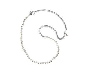 Ubn81019 Guess Necklace Half Pearl