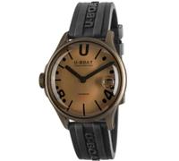 UBOAT Herren Analog Quarz Uhr mit Edelstahl Armband Mitte 39919, grau, Vintage