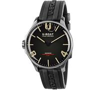 UBOAT Wristwatch Analog mid-30372, Schwarz, Streifen