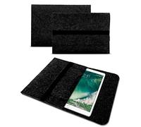 UC-Express Laptop Schutz Tasche Sleeve Hülle Filz Notebook Schutzhülle Tablet Ultrabook MacBook Cover Laptop Case, Notebook:Apple iPad Pro 12.9;Farbe:dunkel Grau