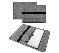 UC-Express Schutzhülle kompatibel mit Apple MacBook Air 13,3 Zoll Tasche Hülle Grau Cover Sleeve Filz Case Notebook