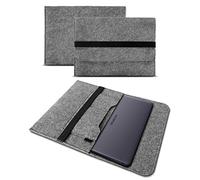UC-Express Sleeve Hülle kompatibel für Huawei MateBook 13 Tasche Filz Notebook Cover Schutzhülle Case, Farbe:Grau