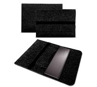 UC-Express Sleeve Hülle kompatibel für Lenovo ThinkPad X13 Yoga Gen2 Tasche Filz Notebook Cover Case 13,3 Zoll, Farbe:Dunkel Grau