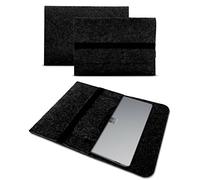 UC-Express Sleeve Hülle kompatibel mit Microsoft Surface Pro 11 Tasche Filz Notebook Cover Schutzhülle Case, Farbe:Dunkel Grau