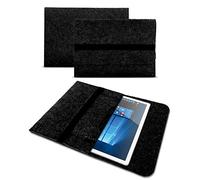 UC-Express Sleeve Tasche kompatibel für Lenovo IdeaPad Duet Chromebook Convertible Hülle Filz Case Schutzhülle 10,1 Zoll Schutz Cover, Farben:Dunkel Grau