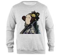 Udaytee Ada Lovelace Graues Unisex-Sweatshirt Mit Schlichter Passform Simple-Fit Pullover Grey Unisex Sweatshirt