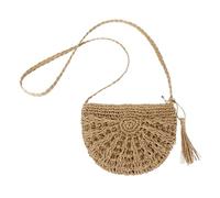 UDNFHL 1 Stück Gewebte Crossbody -Tasche, Strand -Cross -Body -Tasche, Kleidungszubehör, Damen -Umhängetasche, Böhmische Umhängetasche.