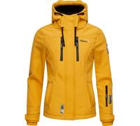 Softshelljacke MARIKOO "Kleine Zicke" Gr. XXL, gelb (amber yellow) Damen Jacken Softshelljacken sportliche Funktionsjacke (57139966-XXL)