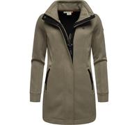 Sweatjacke RAGWEAR "Letrice Bonded" Gr. XS (34), braun Damen Sweatjacken (81754027-XS) braun