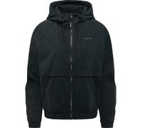 Übergangsjacke mit verstellbarer Kapuze "Anndra" Black XL
