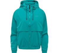 Übergangsjacke mit verstellbarer Kapuze "Anndra" Teal Green XL