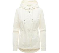 Übergangsjacke mit verstellbarer Kapuze "Dankira" Ivory XL