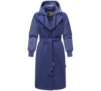 Übergangsmantel mit Bindegürtel "Tjadee 16" Blue Violet S