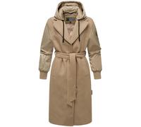 Übergangsmantel mit Bindegürtel "Tjadee 16" Sand Beige L