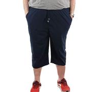 Übergrößen !!! Micro Fitness Caprihose AHORN SPORTSWEAR in Dunkelblau 10XL