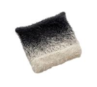 Übergroße Kätzchenmütze mit Ohren, schöne bunte Skimütze, pelzige Ohren, Cartoon-Foto-Requisiten, Outdoor-Kopfwickel für Halloween, stilvolle Strickmützen, Beige-Grau, Farbverlauf, One size