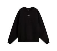 Übergroßes schwarzes Sweatshirt mit fliegendem V-Logo von Vans