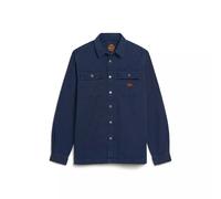 Überhemd Superdry Surplus Canvas Blau L