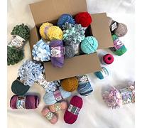 Überraschung Paket 1 kg Wolle Garn Neuware Wollpaket Mischpaket