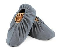 Überschuhe aus Fleece - Staubschutzhüllen für Haus, Labor & Computersalz | Elastische Fässer Rutschfest Verschleißfest Waschbar Für Den Innenbereich, Erwachsene Größen 38-43, /Bl, ,