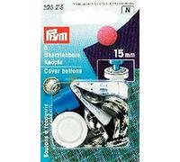 Überziehbare Knöpfe Werkzeug 11 15 19 29 38 mm, silberfarbenes Messing, 11 mm