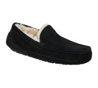 UGG Ascot Hausschuhe für Herren aus Veloursleder in Schwarz Größe 46