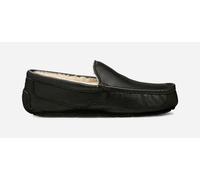 UGG® Ascot Hausschuh für Herren | UGG® EU in Black, Größe 48.5, Leder 5379B-BLK-14
