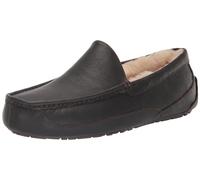 UGG Ascot Herren-Slipper aus Leder, Dark Spice, 43 EU