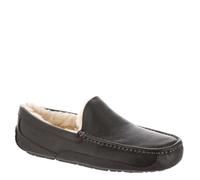 UGG Ascot Herren-Slipper aus Leder, Dark Spice, 43 EU