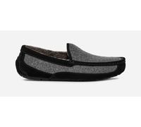 UGG® Ascot Wool II Slipper für Herren in Black, Größe 43 1167271-BLK-10