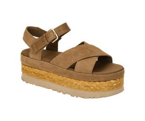 UGG Aubrey Ankle Strap Plateau Sandale braun 1167471 für Damen, braun, Größe 40 EU