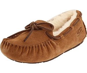 UGG Australia Dakota Girls Slippers,Chestnut,6