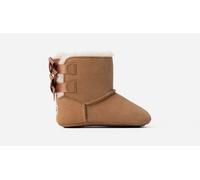 UGG Mädchen Baby Bailey Schleife Mode-Stiefel, Kastanienbraun, 16 EU