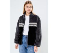 UGG - Bekleidung W MARLENE SHERPA JACKET H BRAID - schwarz - Größe XS
