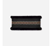 UGG® Besticktes Atherson Stirnband für Damen in Black, Größe O/S, Schaffell 100909-BLK-O/S