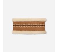 UGG® Besticktes Atherson Stirnband für Damen in Brown, Größe O/S, Schaffell 100909-CHE-O/S