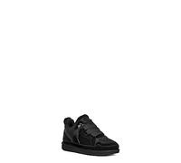 UGG Boy's Lowmel Sneaker, Schwarz, 5 Big Kid