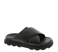 UGG Capitelle CrossbandSlide Sandale für Damen, Schwarz, 38 EU
