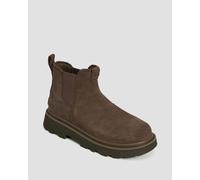 Ugg Chelsea Lug Herrenstiefeletten Aus Leder In Braun 1171372-mlss Braun 44