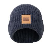 Breit gerippte UGG® Beanie für Damen | UGG® EU in Blue, Größe O/S, Wolle 20061-NAVY-O/S