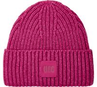 UGG Chunky Logo Damen Mütze rosa