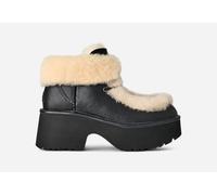 UGG® Classic Esmee Schnürboots aus Leder für Damen in Black, Größe 39 1176110-BLK-08