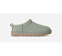 UGG Leder-Ankle-Boots "Classic Micro" in Grün - Größe 40 | Damen Pantoletten