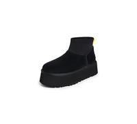 UGG® Classic Mini Dipper Boot für Damen in Black, Größe 40, Veloursleder 1168170-BLK-09