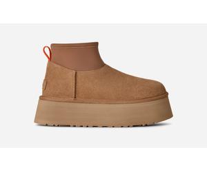 UGG® Classic Mini Dipper Boot für Damen | UGG® EU in Brown, Größe 42, Wildleder/Neopren/Recycelte Materialien/Polyester 1168170-CHE-11