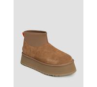 UGG® Classic Mini Dipper Boot für Damen in Brown, Größe 39, Veloursleder 1168170-CHE-08