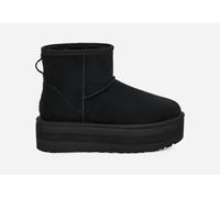 UGG® Classic Mini Plateau-Boot für Damen | UGG® EU in Black, Größe 42, Wildleder 1134991-BLK-11